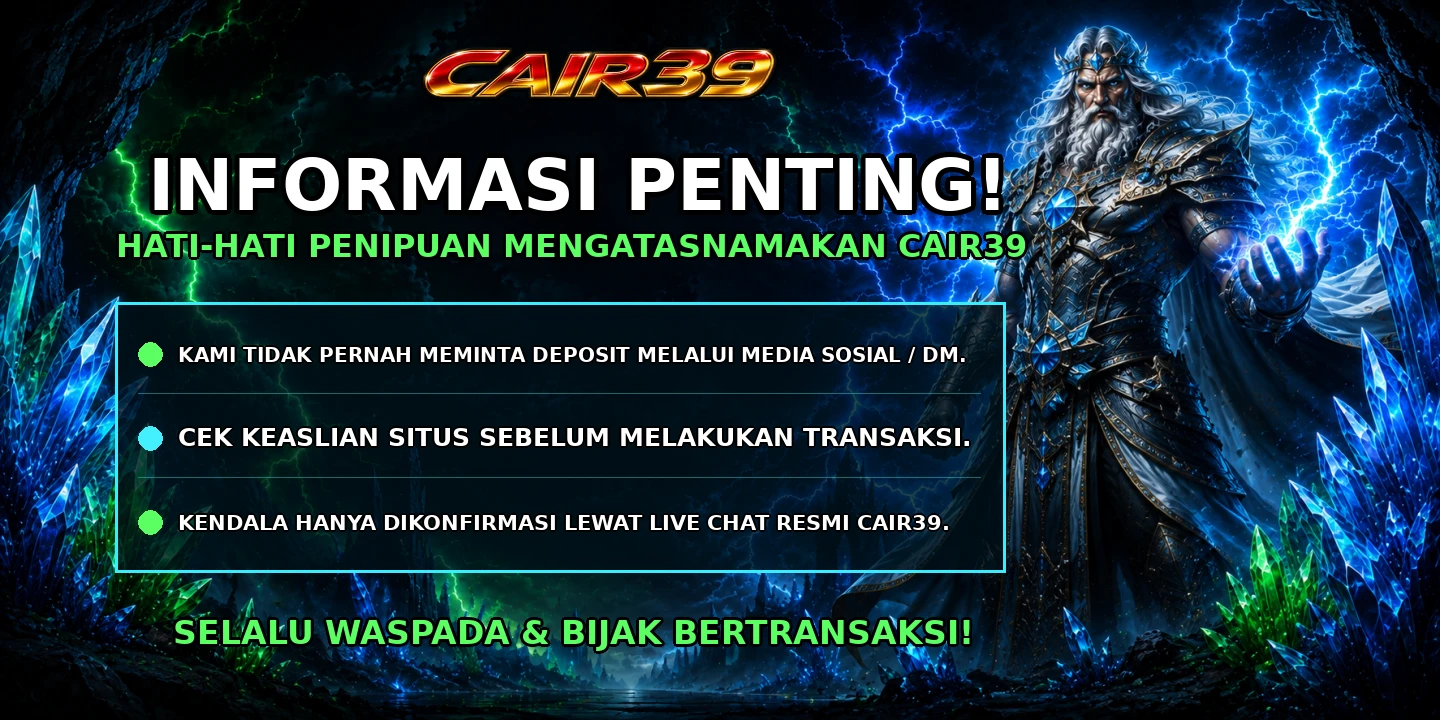 CAIR39 - Informasi Penting Keamanan